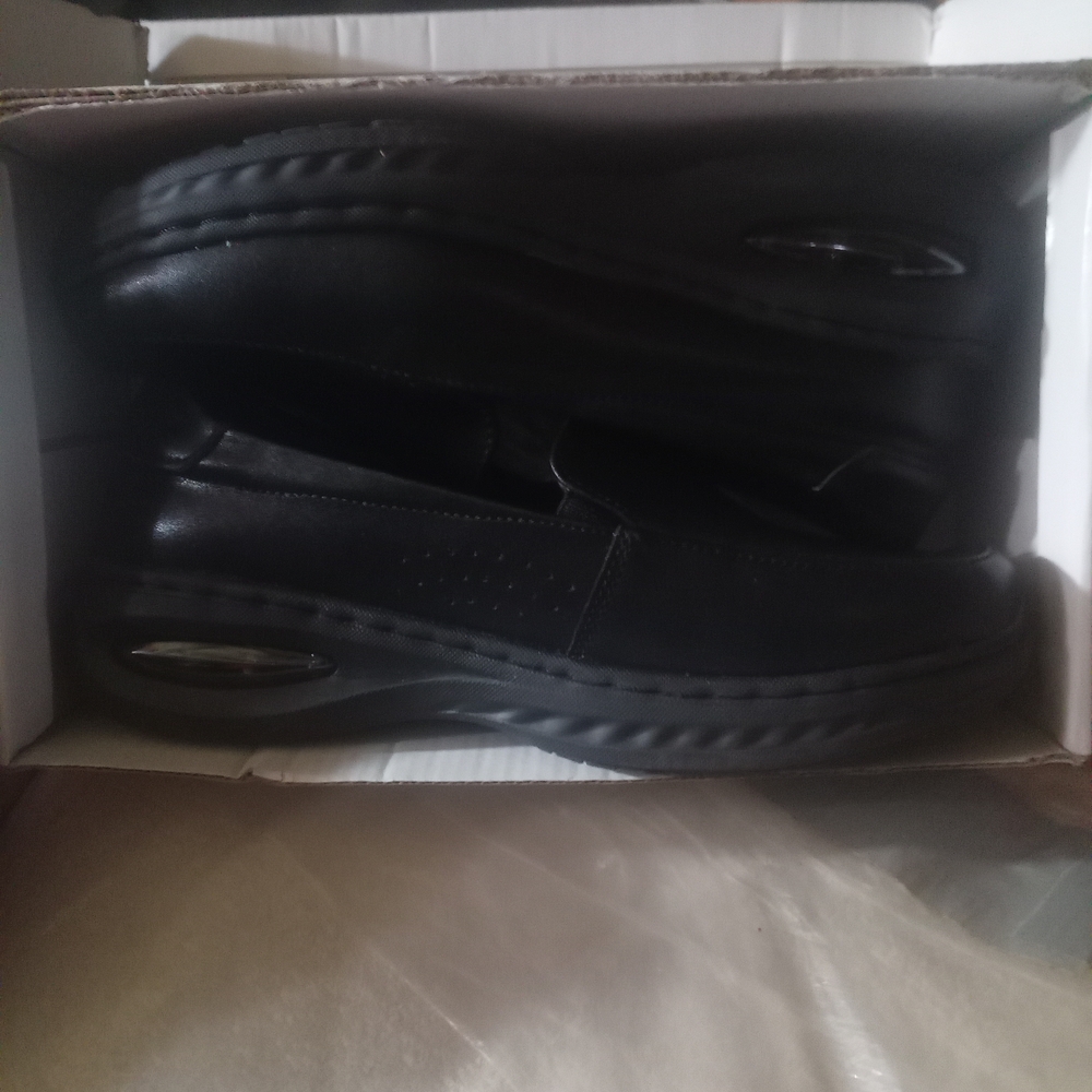 Women's Black Slip-On Nurse Shoes Size 10-q